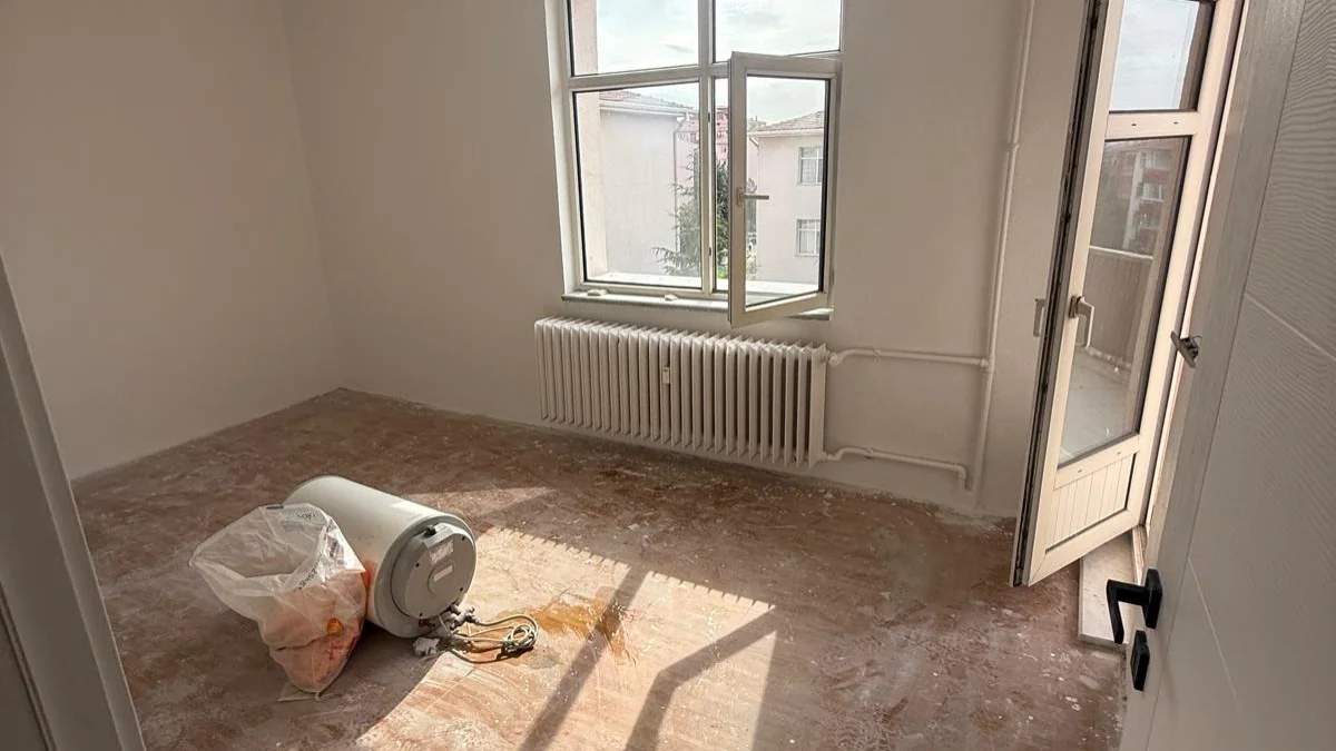 Ankara Lojmanlarda 2+1 Ev Boya Badana İşlemleri