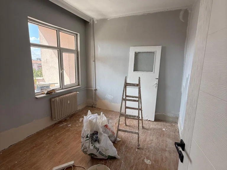 Ankarada Boya Badana çalışmaları Önce Sonra Arksak Dekorasyon Farkı